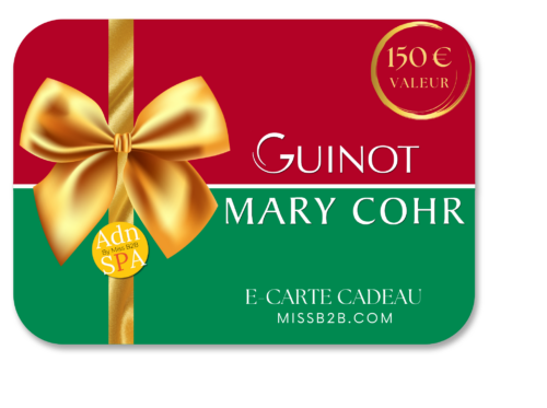 E carte cadeau Guinot - Mary Cohr 150€