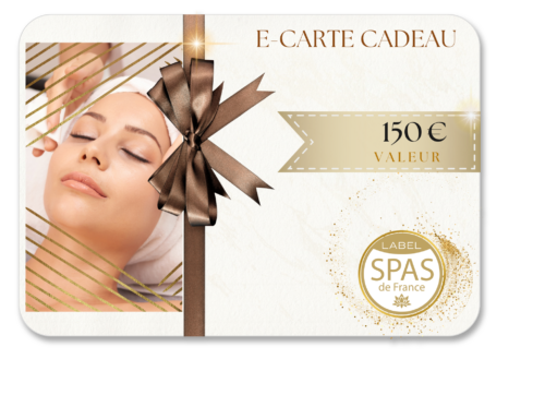 E-carte cadeau 150€ SPA DE FRANCE