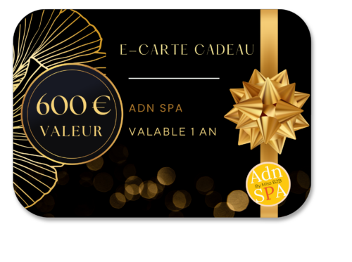 E-CARTE ADN SPA 600€